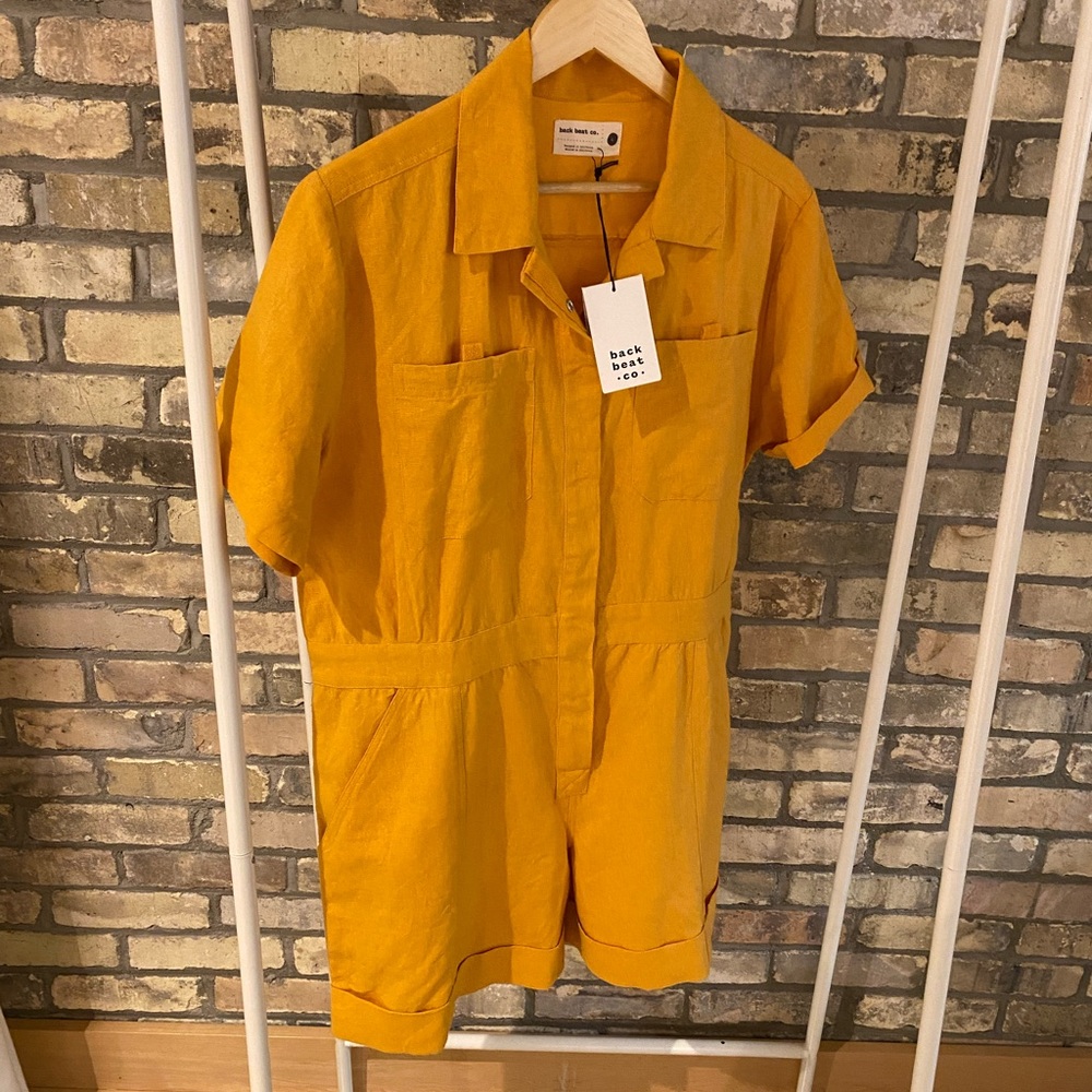 Back Beat Co linen romper